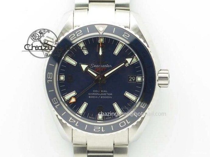 0504 Comfortable Planet Ocean 43.5mm America’s Cup VSF Best Edition White Dial On Blue Gummy Strap A 7900